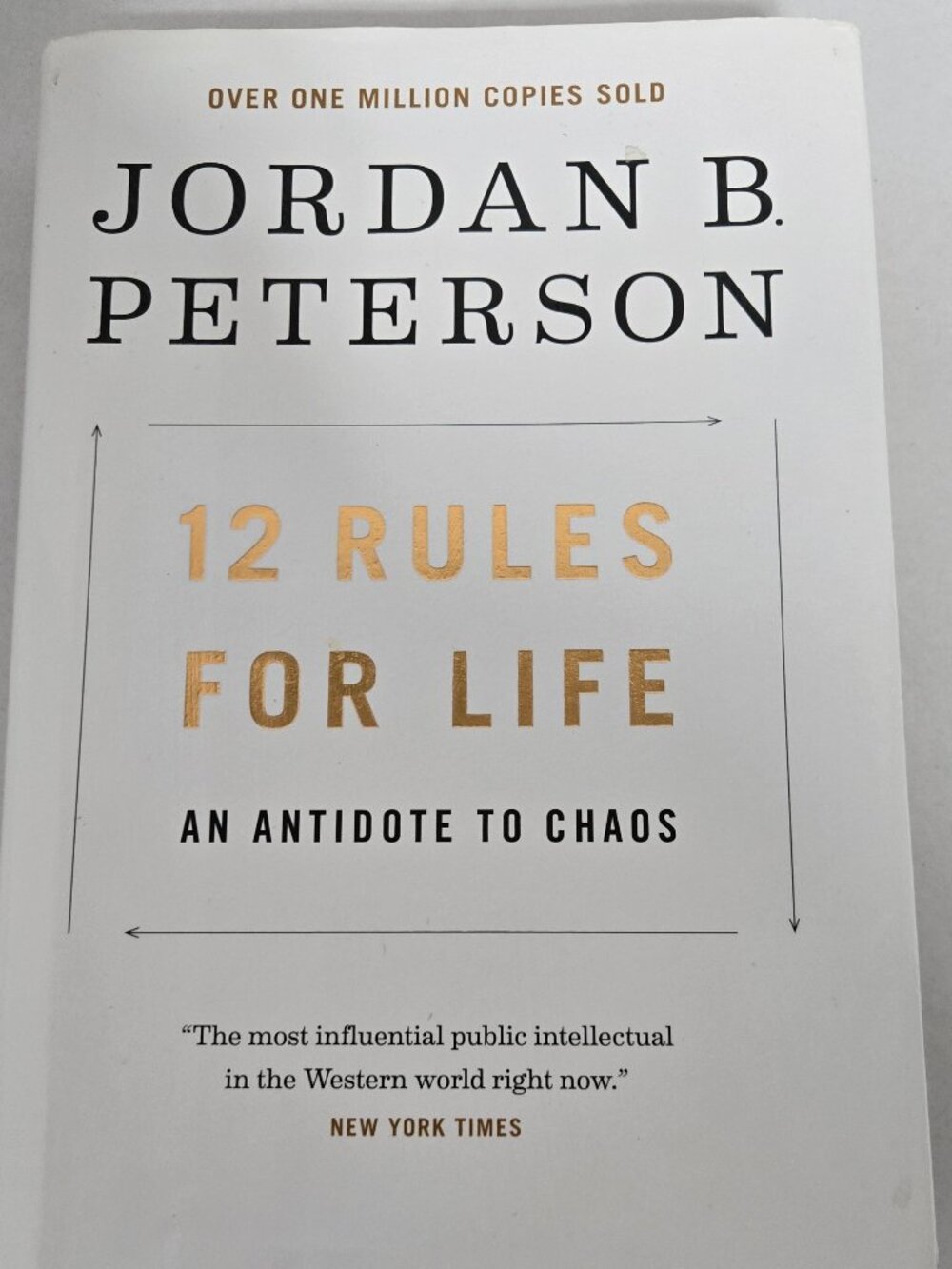 📚 12 Rules for Life – Jordan B. Peterson Hardcover – $15
